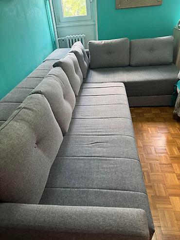 tablom: Ugaona garnitura na razvlačenje – očuvana Prodaje se očuvana ugaona — 6