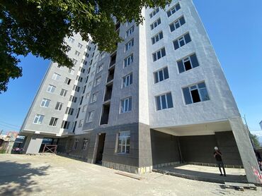 рассрочку квартиру: 1 бөлмө, 52 кв. м, Элитка, 10 кабат, ПСО (өзү оңдоп түзөтүп бүтүү үчүн)