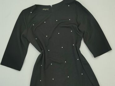 sukienki fuksja midi: Dress, 2XL (EU 44), condition - Very good