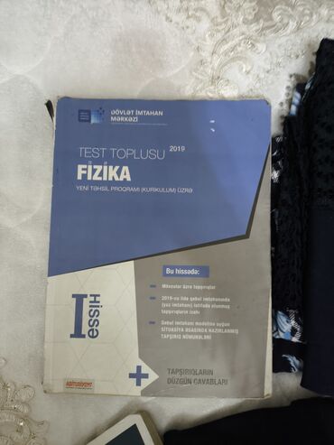 fizika dim test toplusu pdf: Fizika test toplusu 2019 1ci hissə