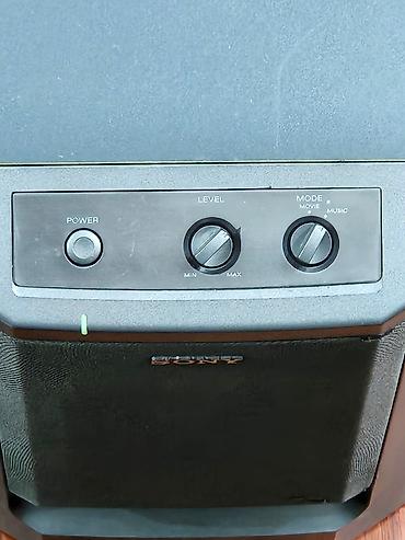 магнитола: Sony Subwoofer speaker. Musiqi mərkəzi, sabvufer, dinamik, akustik — 2