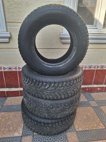 разбор грузовые: Дөңгөлөктөр монтажда 215 / 65 / R 16, Winter stud, Колдонулган, Комплект, Жол тандабастар (АТ/МТ), Куйма, тешиктери - 5