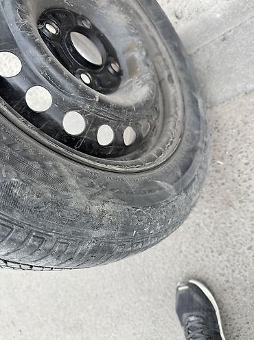 4: Колеса в сборе 195 / 65 / R 15, Зима, Б/у, Запаска, Легковые, Железные, отверстий - 4 — 2