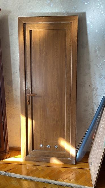Taxta interyer qapısı – komplekt - Material: təbii ağac teksturalı lalafo.az -da Taxta interyer qapısı – komplekt - Material: təbii ağac teksturalı