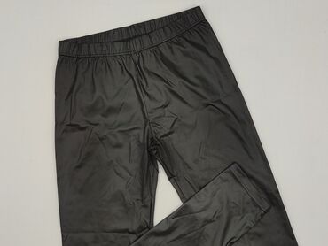 Leggings Eco-leather for women, size L (EU 40)