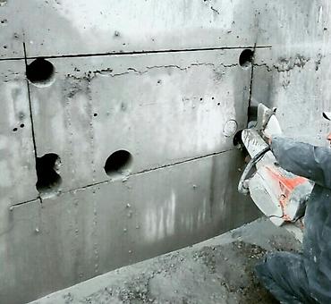 qapi: Almaz kəsim və beton kəsmə xidməti. Xidmətə beton döşəmələrin — 10