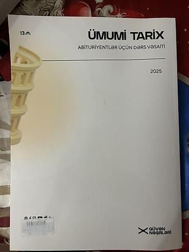 Kitablar və jurnallar: Ümumi Tarix 11-ci sinif — 3