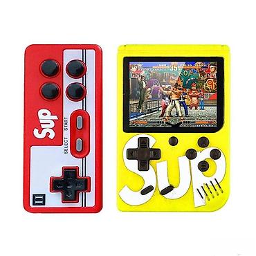 boki igrice: Game Boy sa 400 igrica u žutoj boji i dodatnim džojstikom 🎮💛 Vratite — 1