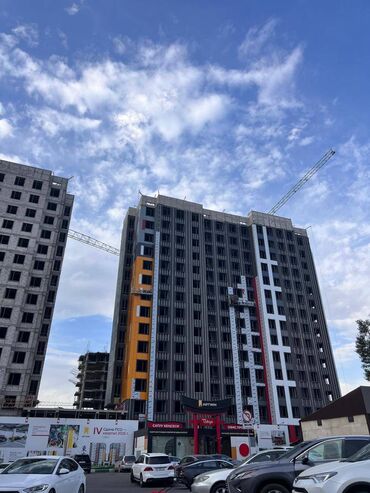 квартиры в токмоке: 3 комнаты, 70 м², Элитка, 9 этаж, ПСО (под самоотделку)