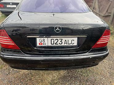 Унаа сатуу: Mercedes-Benz S-Class: 2000 г., 3.2 л, Автомат, Бензин, Седан — 2