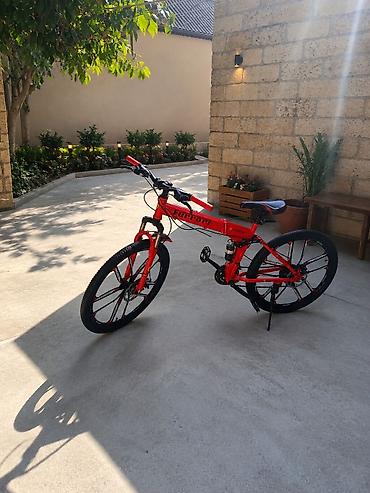 velosipedler: Qatlanan skorusnoy velosiped 300ze alınıb dişləri teze Ferrari — 1
