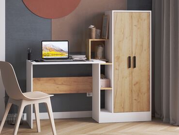 Masalar: Kompüter masası, Yeni, Açılmayan, Laminat, Dördbucaq masa — 12