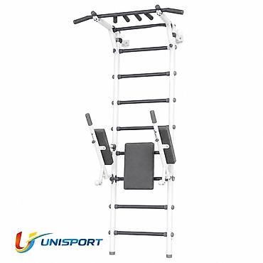 Турники и брусья: Домашний спортивный комплекс UNISPORT (шведская стенка с турником и — 1