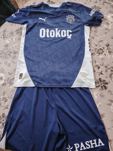 sport geyimler: Мужской спортивный костюм, Puma, S (EU 36), цвет - Голубой