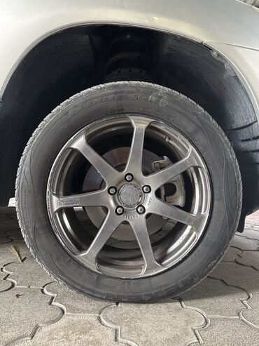 руль чехлы: Дөңгөлөктөр монтажда 235 / 55 / R 18, Жай, Колдонулган, Комплект, Жеңил унаалар, тешиктери - 5