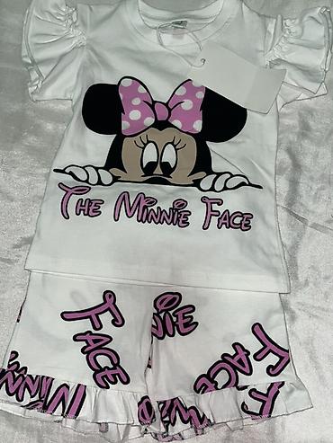 polo одежда: Детский летний комплект для девочки с принтом Minnie: - Состоит из — 1