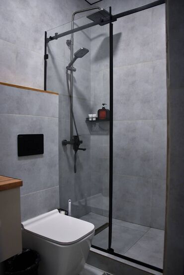 Посуточная аренда квартир: 1 комната, Душевая кабина, Постельное белье, Кондиционер — 6