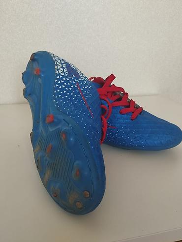 Uşaq ayaqqabıları: Rəng - Göy Krossovkalar, Ölçü: 35, Oğlan üçün — 3