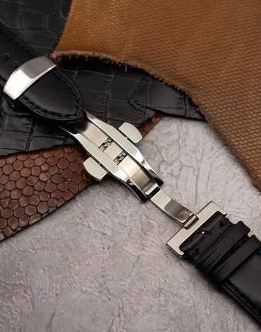 Ремешки, браслеты для часов: Ремешок, Материал ремешка: Натуральная кожа, Мужские, Новый at lalafo.kg — 12 Ремешки, браслеты для часов: Ремешок, Материал ремешка: Натуральная кожа, Мужские, Новый — 12