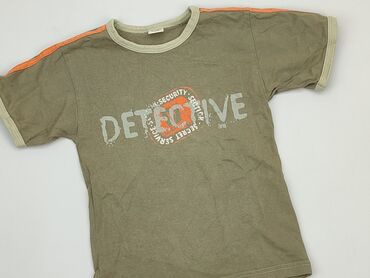 koszulka termoaktywna khaki: T-shirt, 3-4 years, 98-104 cm, condition - Good