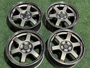 jdm: Диски R 15 RAYS, Комплект, отверстий - 5, Б/у — 1
