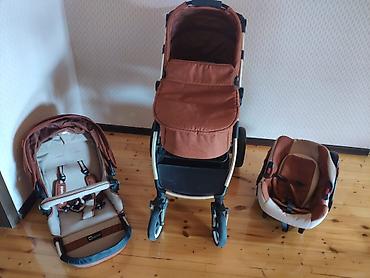 mutsy igo universal arabalar: Sehla Kolyaska satilir 2lulka+avtokreslo happy babies magazasindan — 1