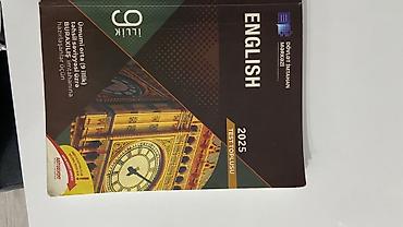 kitab şkafi: Məhsul: “English – 2025 Test Toplusu” (Dövlət İmtahan Mərkəzi) — 1