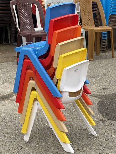 Digər uşaq mebeli: Uşaq stulu qalın 120 kq çəkiyə dözümlü Bağçalara topdan və parakəndə — 16