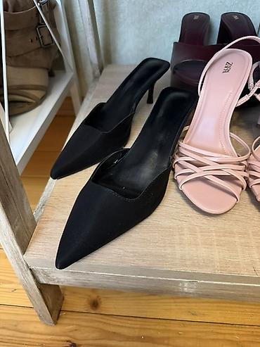 Digər ayaqqabılar: Zara, Ölçü: 38, rəng - Qara, Yeni — 2