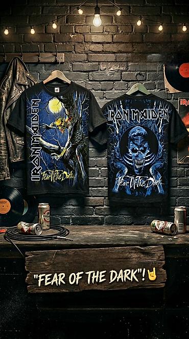 Футболки: Футболки с принтами Iron Maiden (черные) Варианты дизайна: - — 23