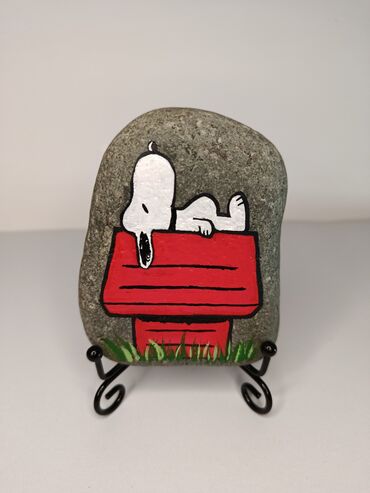 Şəkillər, tablolar: Роспись на натуральном камне, выполненная вручную акриловыми красками — 19