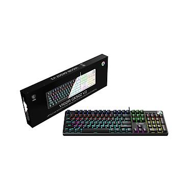 MSI Gaming Vigor GK50Z V2 Black – tam ölçülü (100%) oyun klaviaturası
