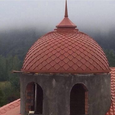 Profnastil: Müxtəlif rənglərdə və formalarda mövcud olan metal kirəmit dam örtüyü — 6