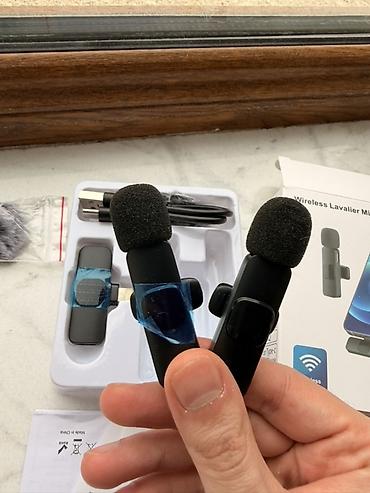 veten komputer: 🎤 Wireless Lavalier microphone/ simsiz mikrofon (iPhone üçün) – Yeni — 2