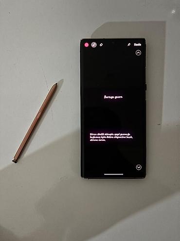 telvizor samsung: Samsung Galaxy Note20, rəng - Qara, İki sim kartlı — 2