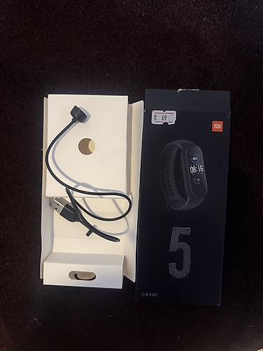 smart saat ucuz: Xiaomi Mi Band 5 fitnes qolbağı Xüsusiyyətlər: - 1.1" AMOLED rəngli — 1