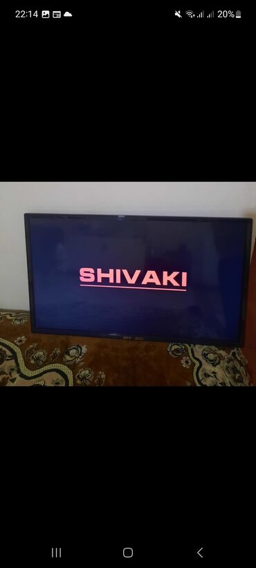 Televizorlar: Shivaki 82 ekran sadedi Smart deyil❗ Hec bir problemi yoxdu. *Tecili