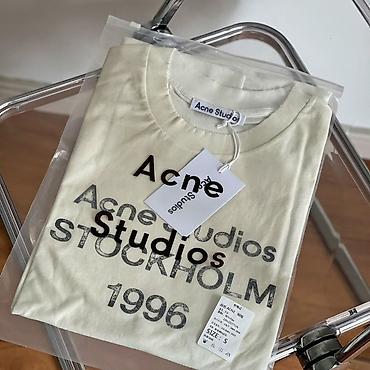 maison margiela: Acne Studios və Maison Margiela qrafikli uniseks T‑şərtlər - Brend — 1