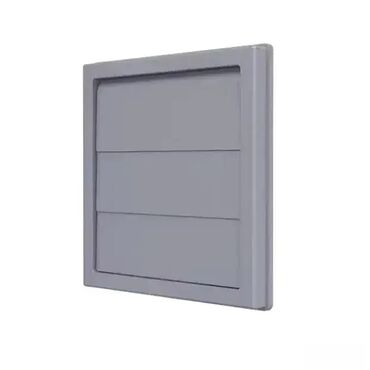 Ugradni ventilatori: U ponudi Ventilaciona rešetka gravitaciona PVC f-355mm 410x410mm siva — 2