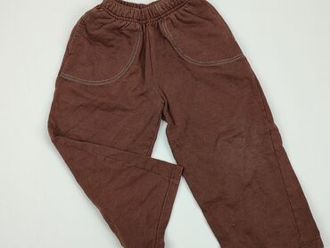 lenary spodnie lata 90: Spodnie materiałowe, 3-4 lat, 104, stan - Zadowalający