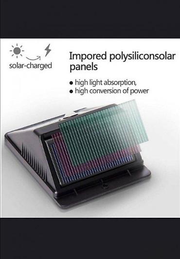 forma ideale ormari za terasu: Solarna vodootporna samopunjiva lampa 12W PIR senzor. Funkcije — 5