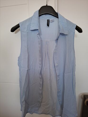 iv ice haljine cene: H&M, XS (EU 34), Cotton, Stripes, color - Light blue
