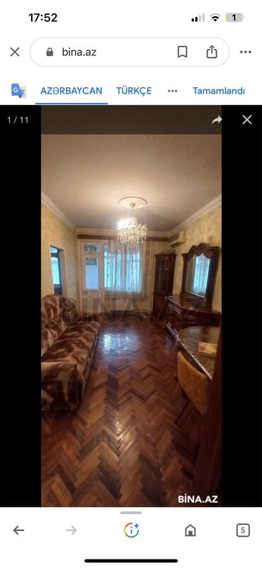 xetai metrosu evler: 1 otaqlı, 40 kv. m