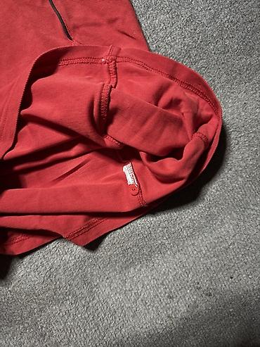 polo kurtka: Polo köynək, Adidas, rəng - Qırmızı — 7