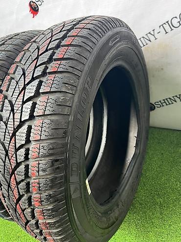 асфаль: Шины 185 / 65 / R 15, Зима, Б/у, Пара, Легковые, Германия, DUNLOP — 2