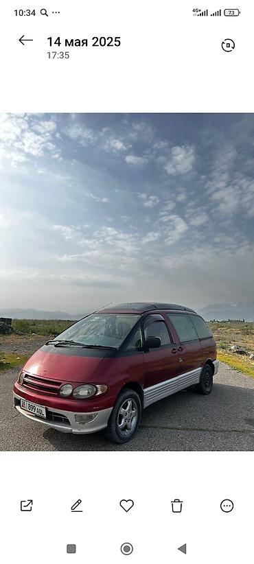 естима 2003: Toyota Estima: 1996 г., 2.4 л, Автомат, Газ, Минивэн — 7