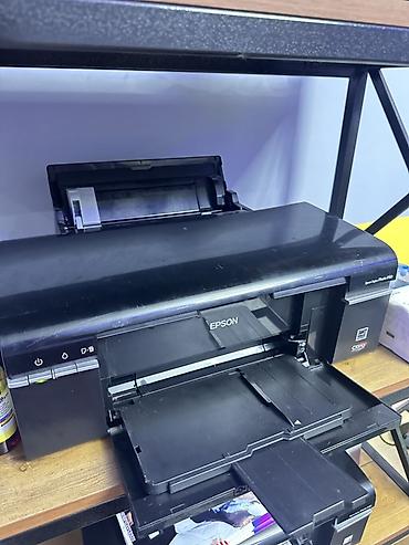 Струйный фотопринтер Epson Stylus Photo P50 с системой непрерывной at lalafo.kg Струйный фотопринтер Epson Stylus Photo P50 с системой непрерывной