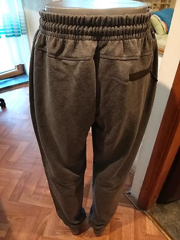 pantalone sa na: Kvalitetna muska pamucna trenerka donji deo No Copy Veliki broj 6XL — 4