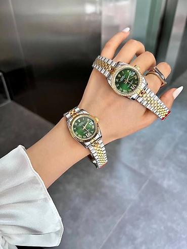 Наручные часы: Cartier qadın qol saatı – klassik kvadrat korpus və Roma rəqəmləri ilə — 3