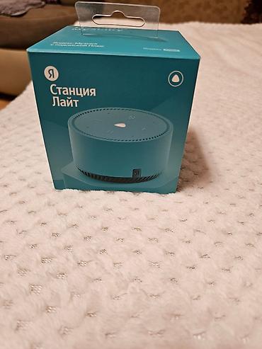 apple homepod mini: İşlənmiş Yandex Kolonka, Növ - Smart, rəng - Yaşıl — 5